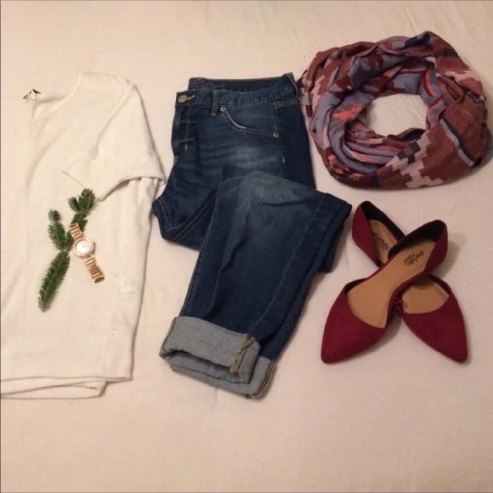 Mossimo Skinny Boyfriend Jeans Size 8